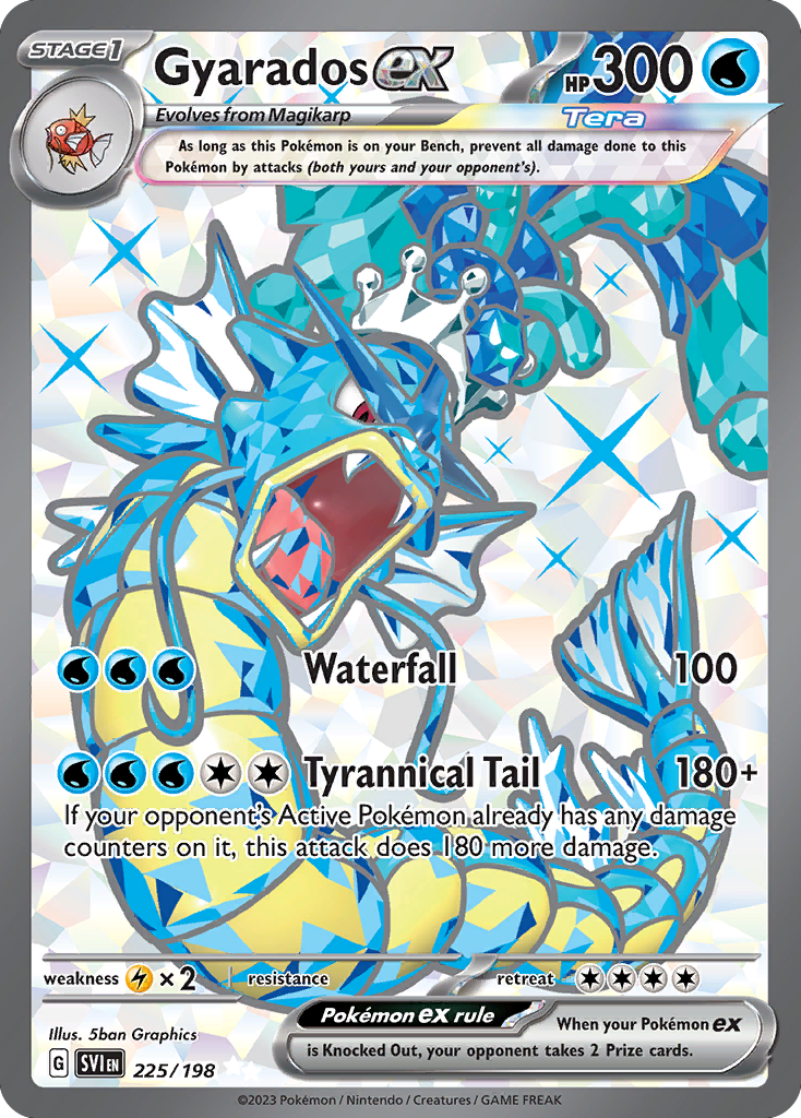Gyarados ex - Scarlet & Violet - 225