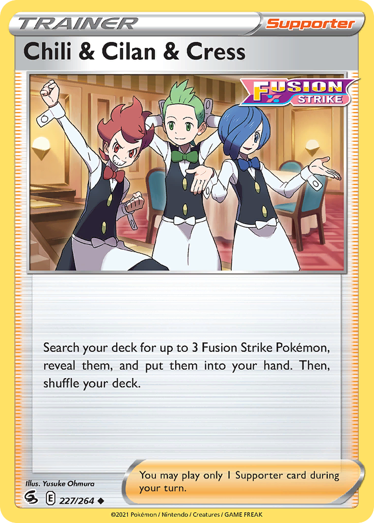 Chili & Cilan & Cress - Fusion Strike - 227