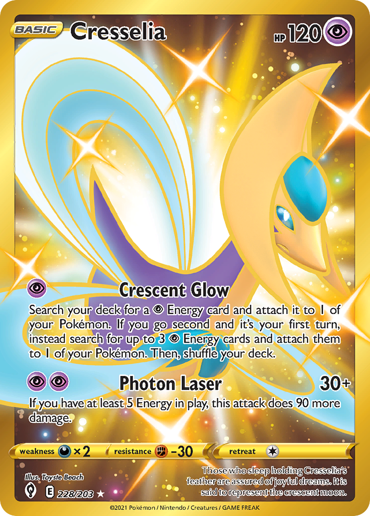 Cresselia - Evolving Skies - 228