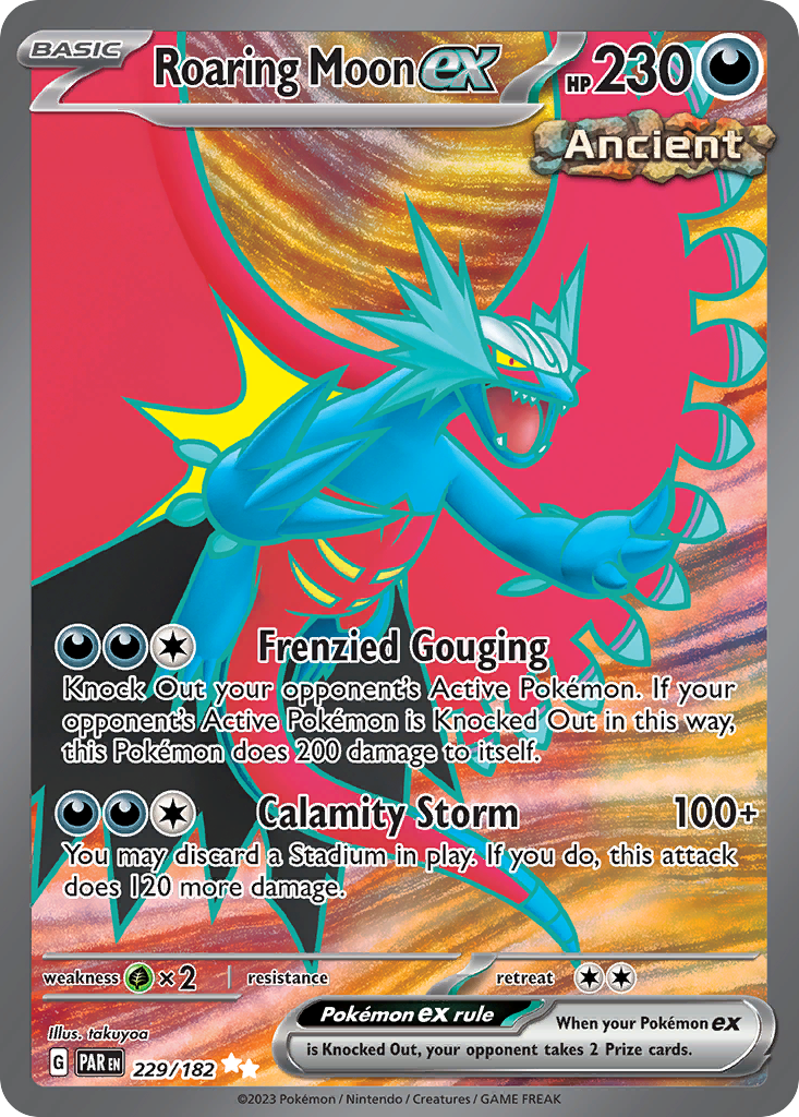 Roaring Moon ex - Paradox Rift - 229