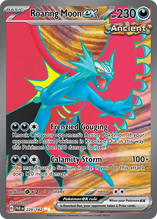 Roaring Moon ex - Paradox Rift - 229