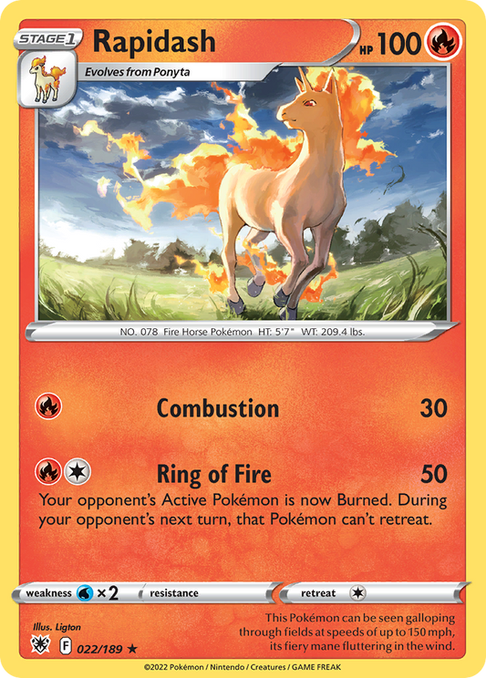 Rapidash - Astral Radiance - 022