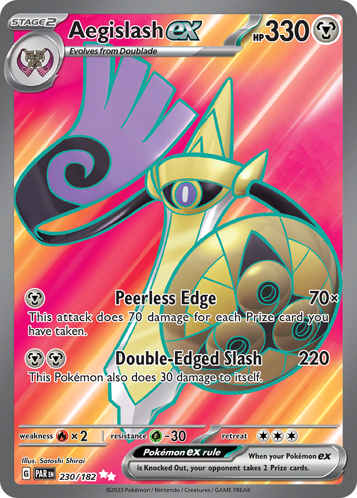 Aegislash ex - Paradox Rift - 230