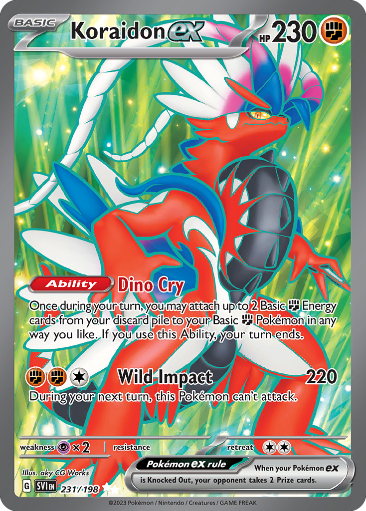 Koraidon ex - Scarlet & Violet - 231
