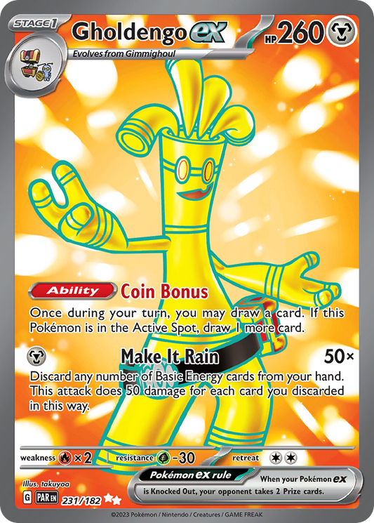 Gholdengo ex - Paradox Rift - 231