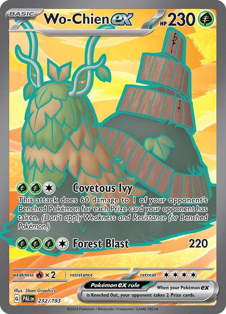 Wo-Chien ex - Paldea Evolved - 232