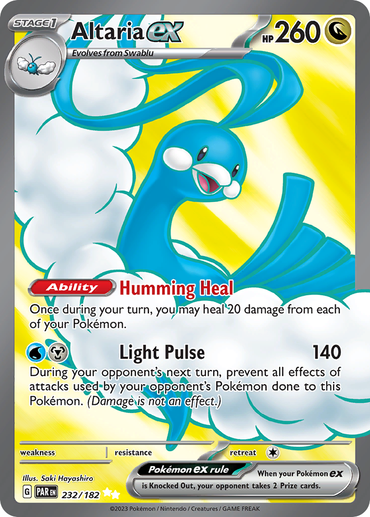 Altaria ex - Paradox Rift - 232