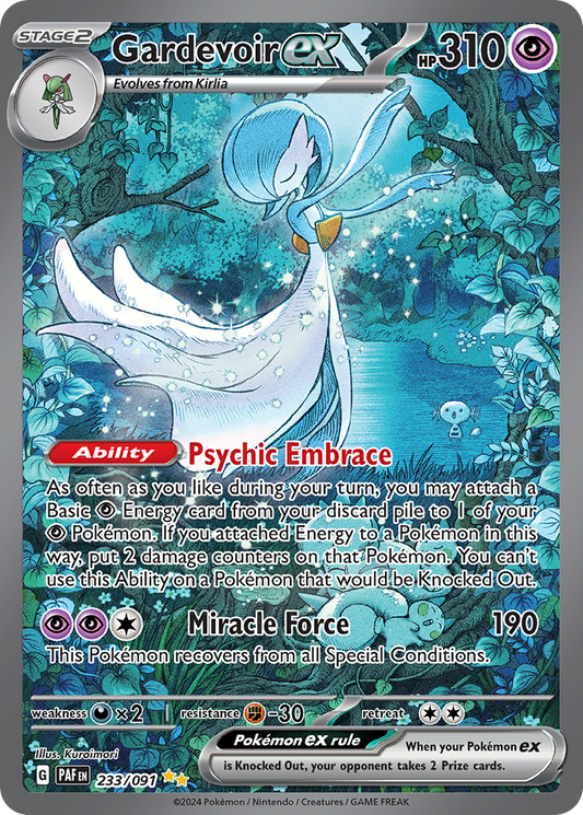 Gardevoir ex - Paldean Fates - 233