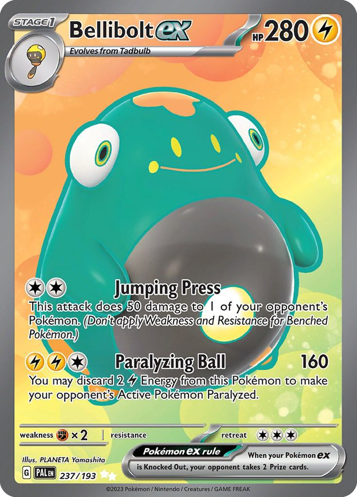 Bellibolt ex - Paldea Evolved - 237