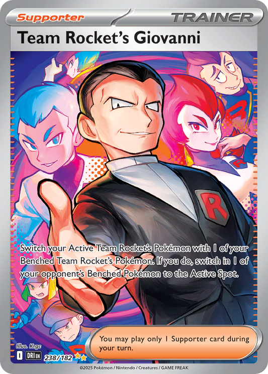 Team Rocket's Giovanni - Destined Rivals - 238