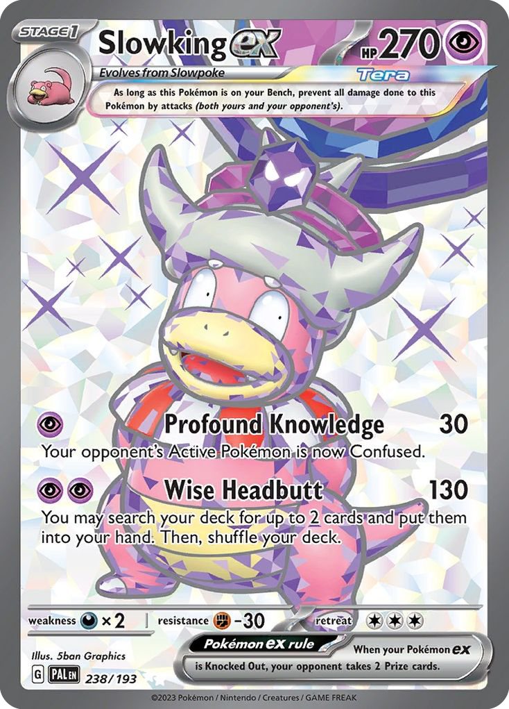 Slowking ex - Paldea Evolved - 238
