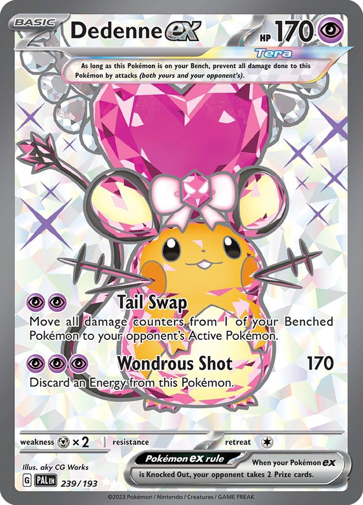 Dedenne ex - Paldea Evolved - 239