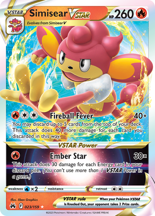Simisear VSTAR - Crown Zenith - 023