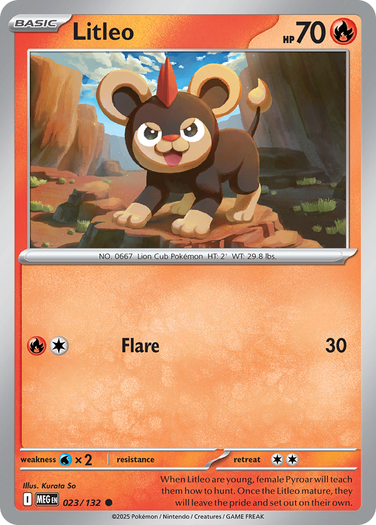 Litleo - Mega Evolution - 023
