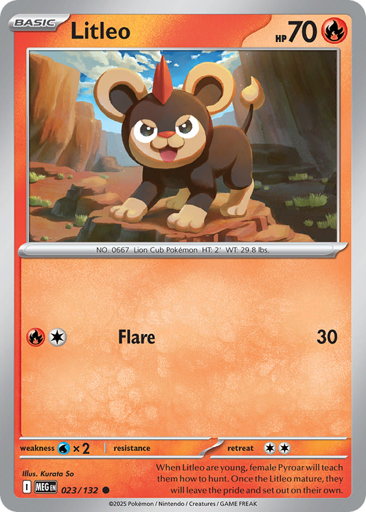 Litleo - Mega Evolution - 023