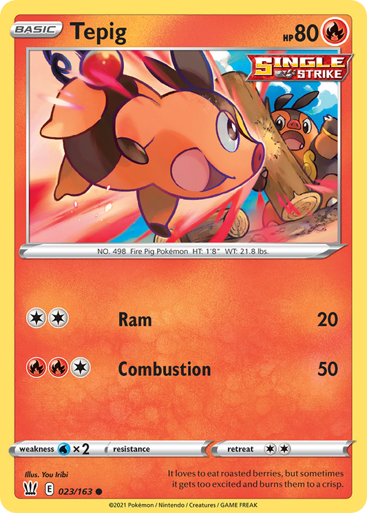 Tepig - Battle Styles - 023