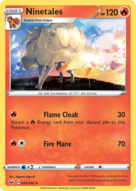 Ninetales - Sword & Shield - 023