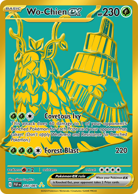 Wo-Chien ex - Paldean Fates - 240