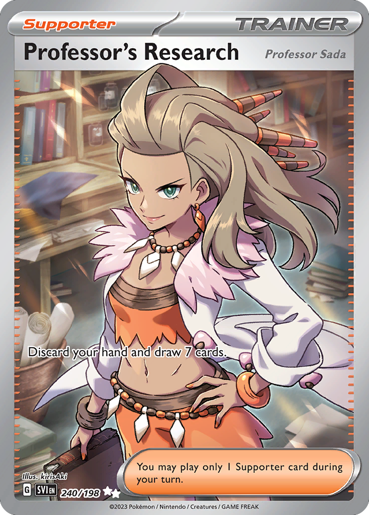 Professor's Research (Professor Sada) - Scarlet & Violet - 240