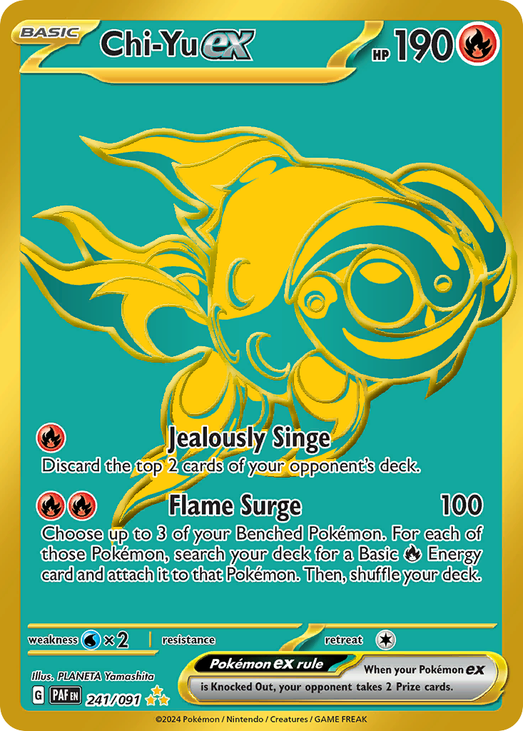 Chi-Yu ex - Paldean Fates - 241
