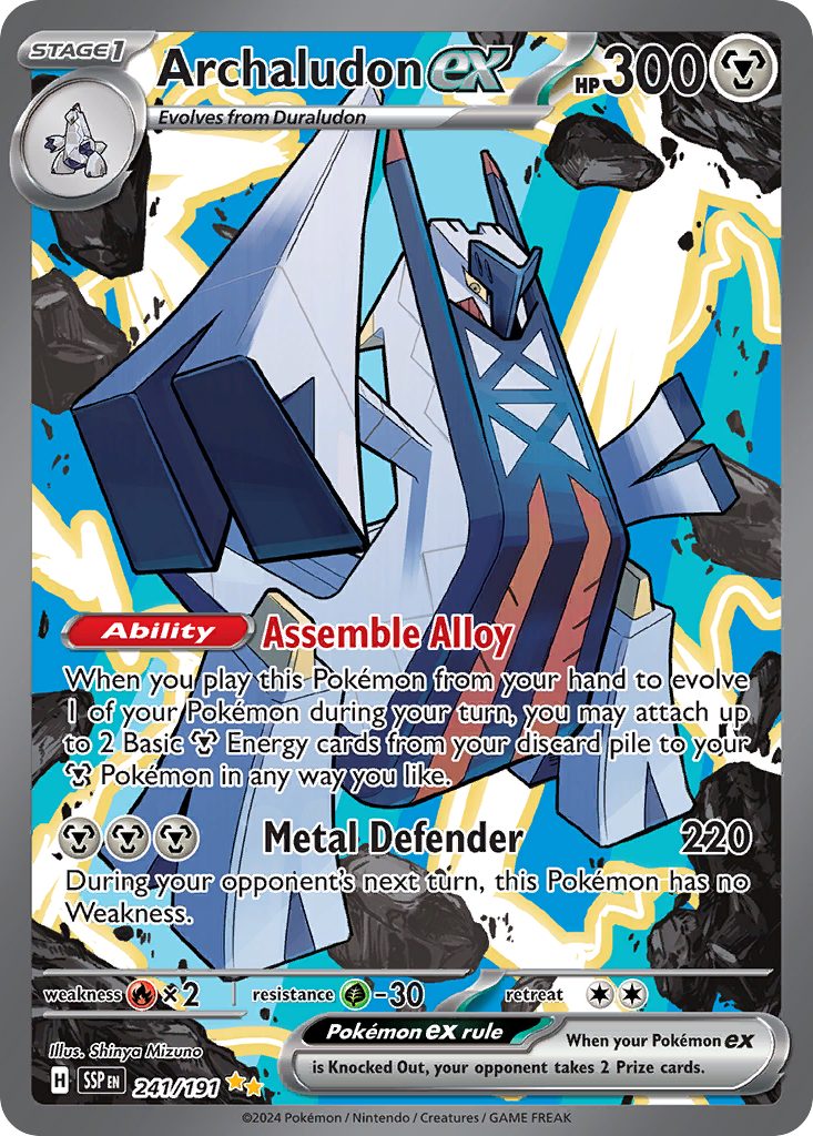 Archaludon ex - Surging Sparks - 241