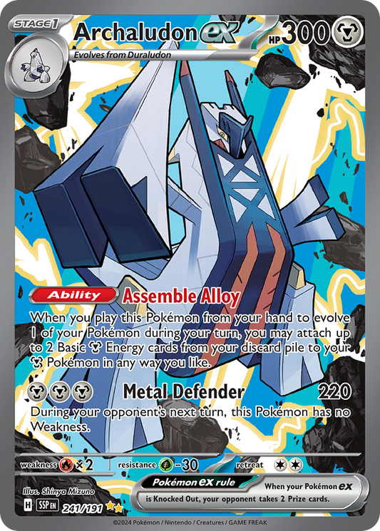 Archaludon ex - Surging Sparks - 241