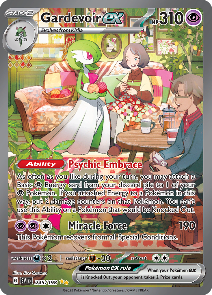 Gardevoir ex - Scarlet & Violet - 245