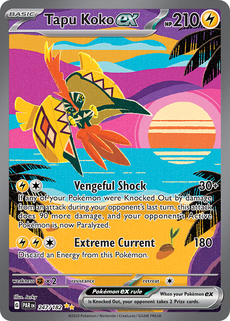 Tapu Koko ex - Paradox Rift - 247