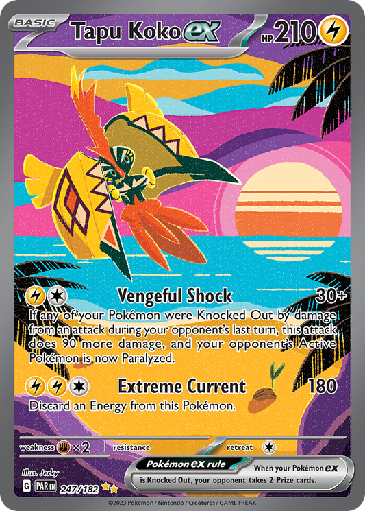 Tapu Koko ex - Paradox Rift - 247