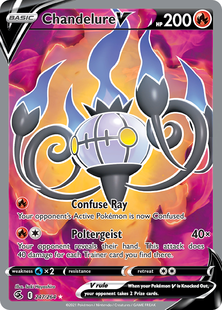 Chandelure V - Fusion Strike - 247