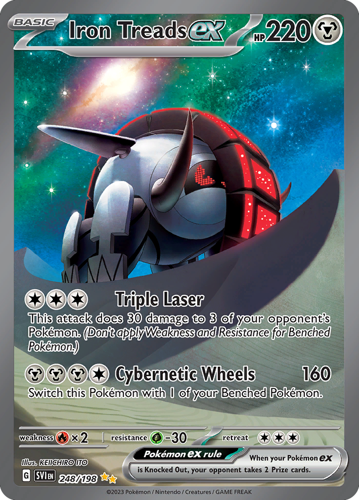 Iron Treads ex - Scarlet & Violet - 248