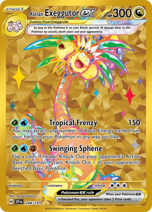 Alolan Exeggutor ex - Surging Sparks - 248