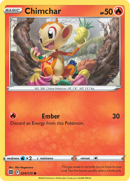 Chimchar - Brilliant Stars - 024