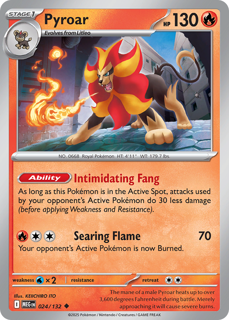 Pyroar - Mega Evolution - 024
