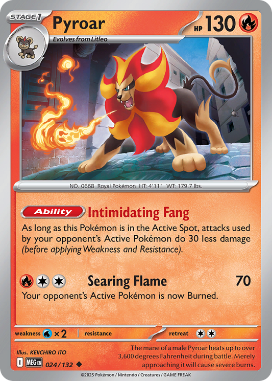 Pyroar - Mega Evolution - 024
