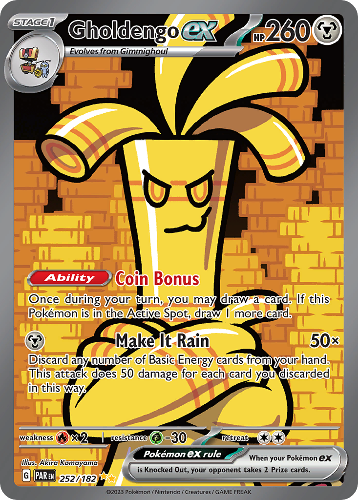 Gholdengo ex - Paradox Rift - 252