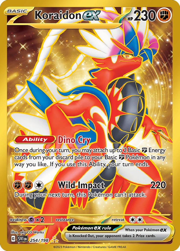 Koraidon ex - Scarlet & Violet - 254