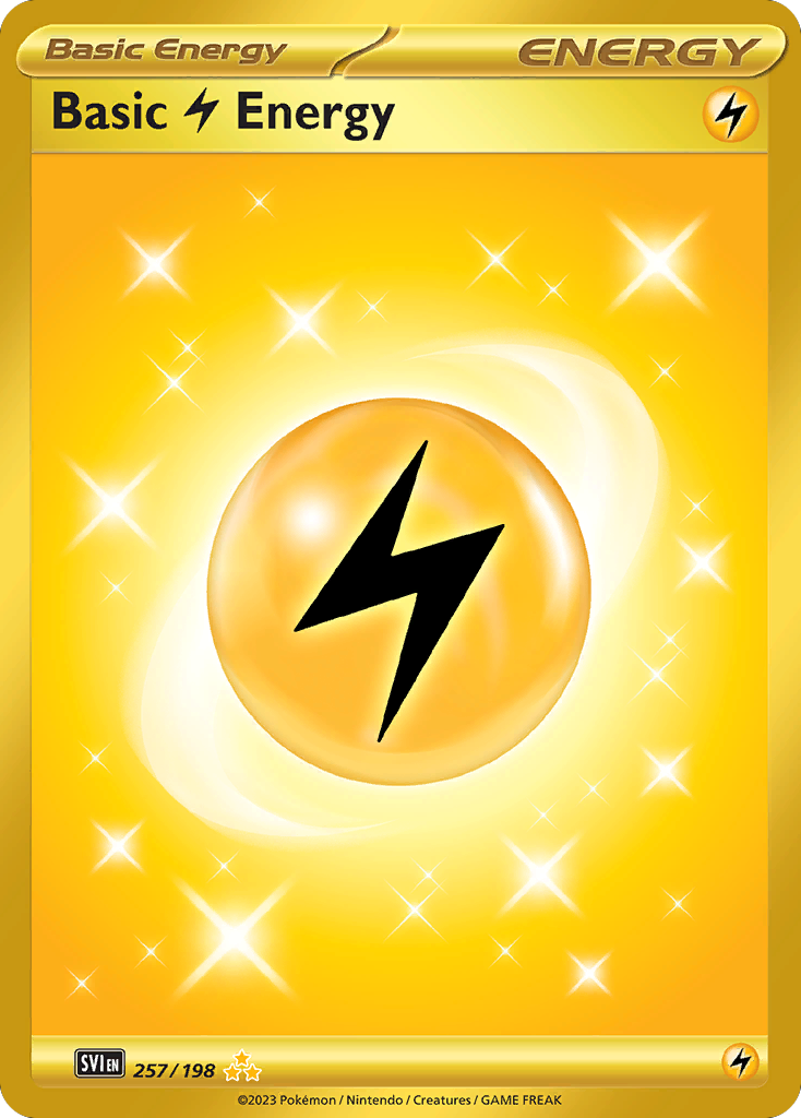 Basic Lightning Energy - Scarlet & Violet - 257