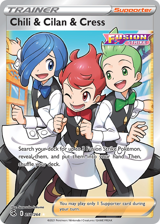 Chili & Cilan & Cress - Fusion Strike - 258