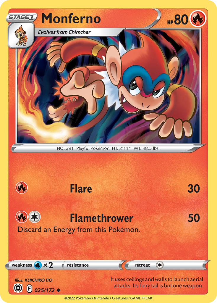 Monferno - Brilliant Stars - 025