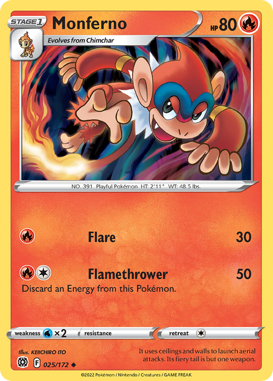 Monferno - Brilliant Stars - 025
