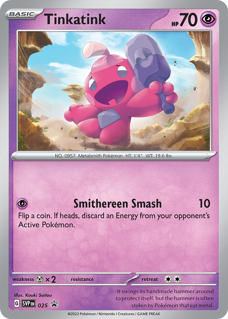 Tinkatink - Scarlet & Violet Black Star Promos - 025