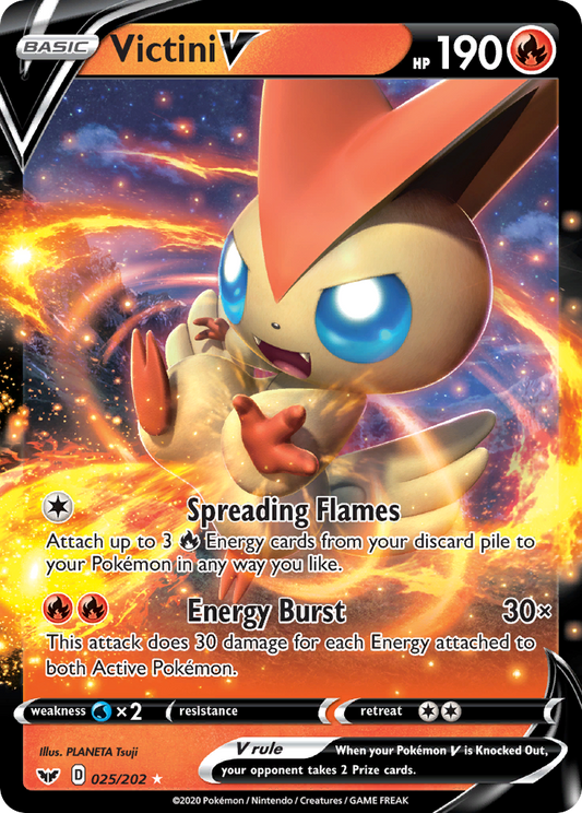 Victini V - Sword & Shield - 025
