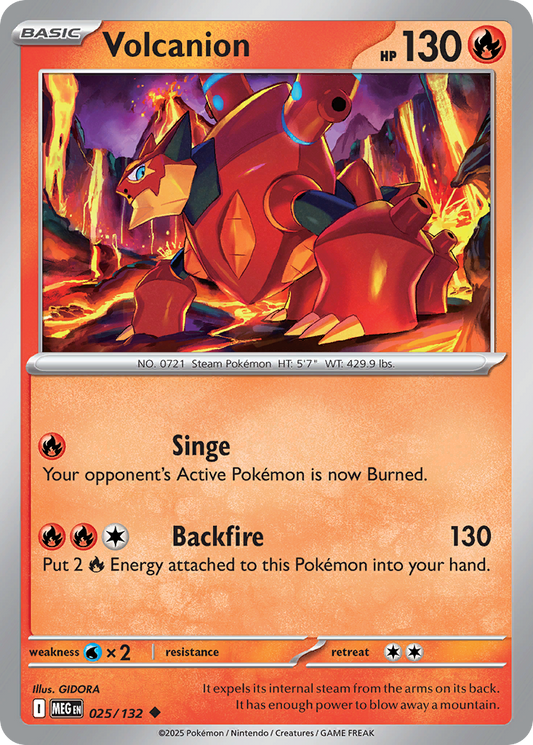 Volcanion - Mega Evolution - 025