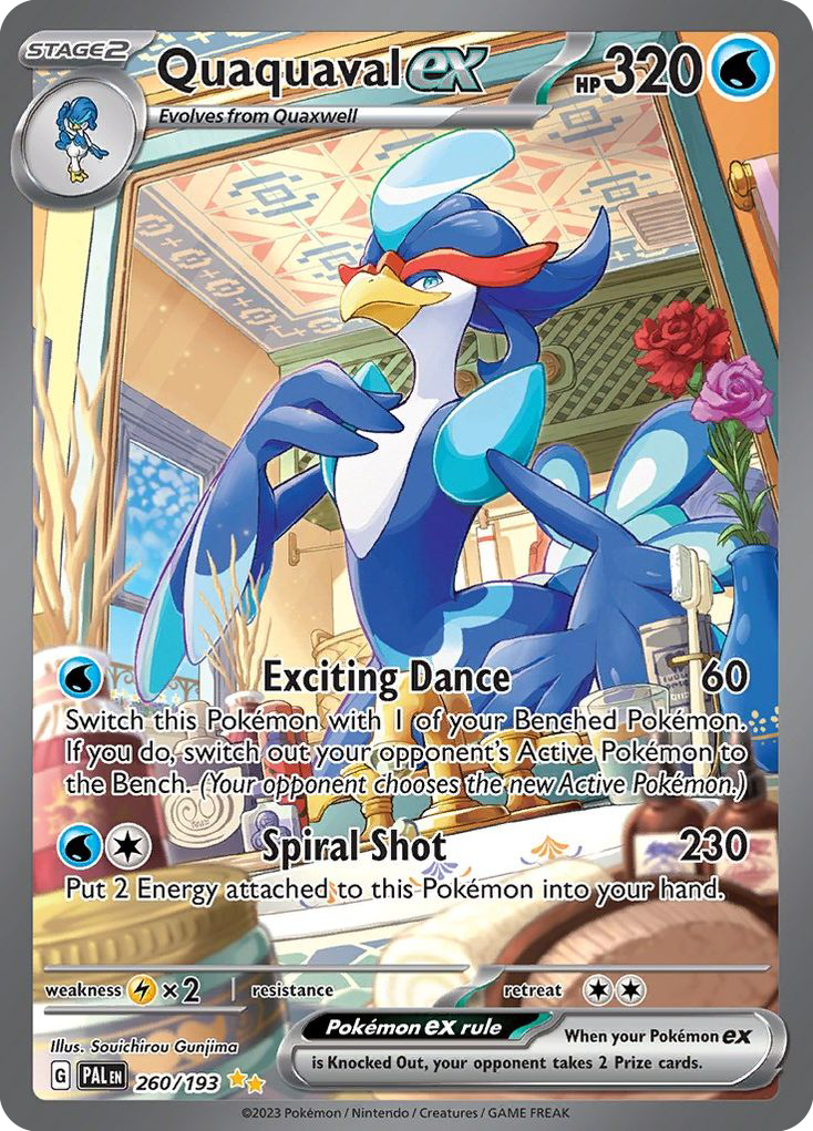 Quaquaval ex - Paldea Evolved - 260