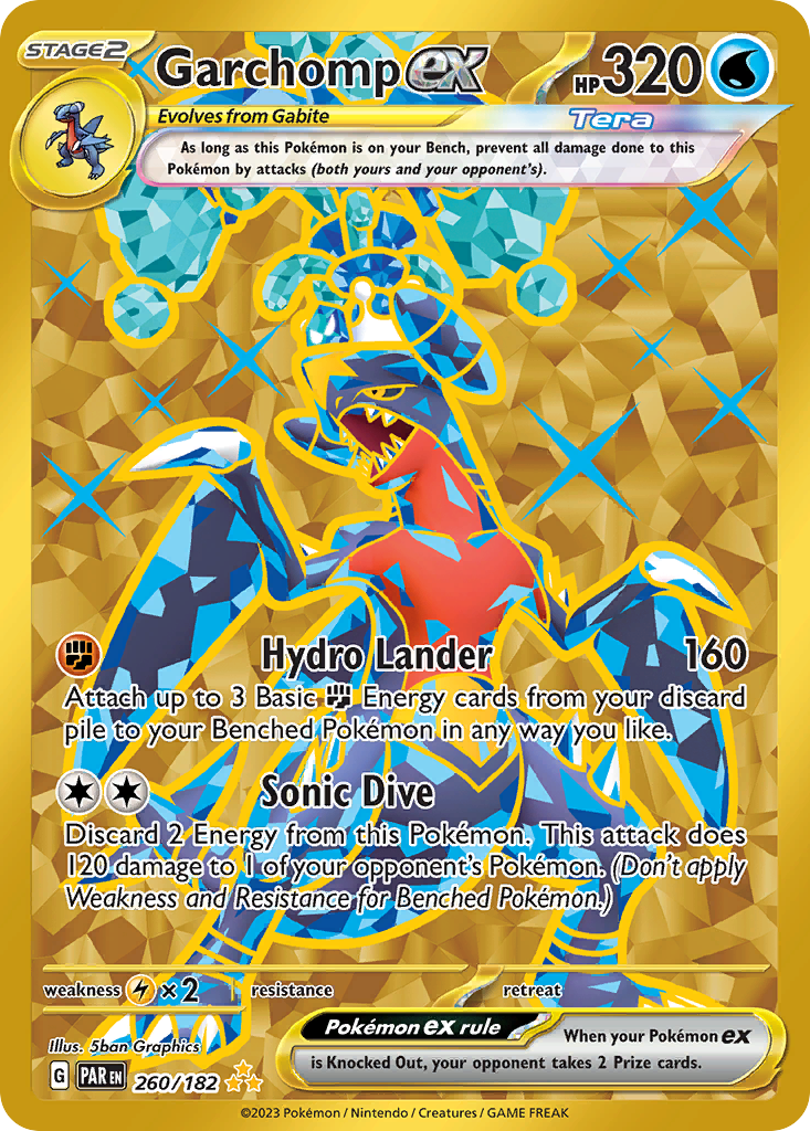 Garchomp ex - Paradox Rift - 260
