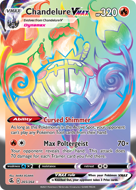 Chandelure VMAX - Fusion Strike - 265