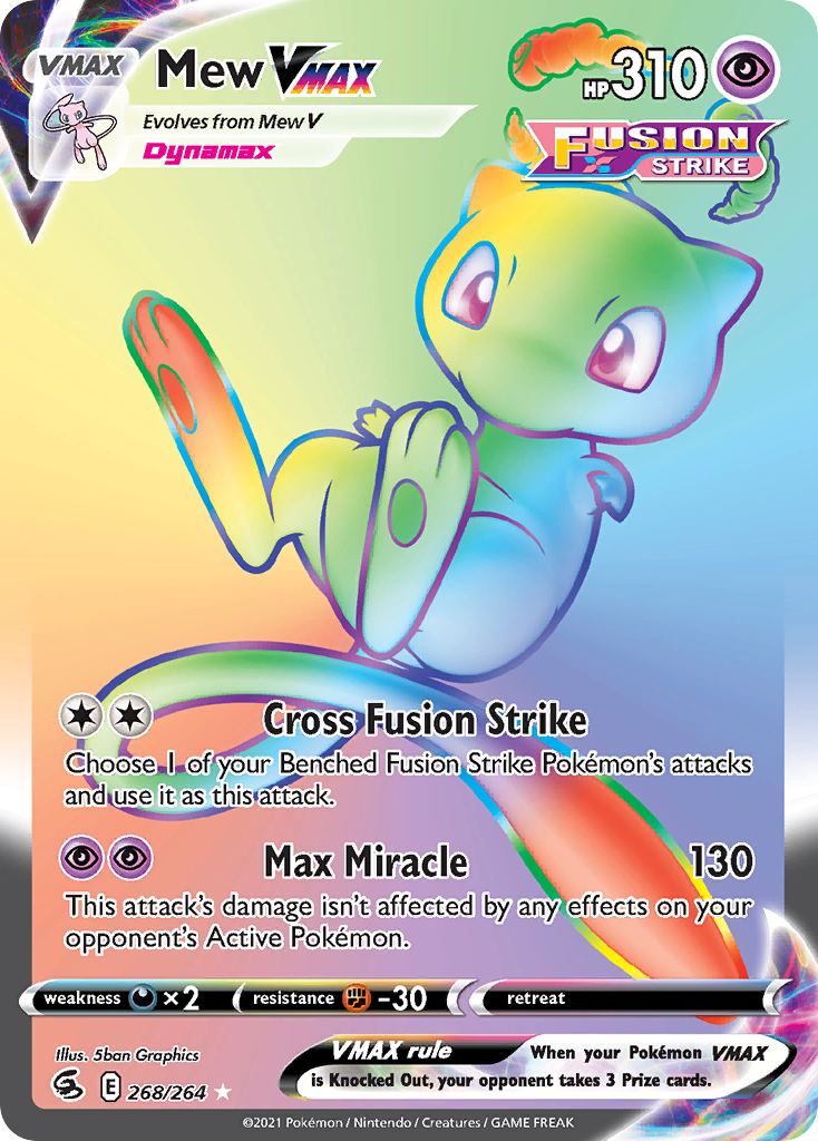 Mew VMAX - Fusion Strike - 268
