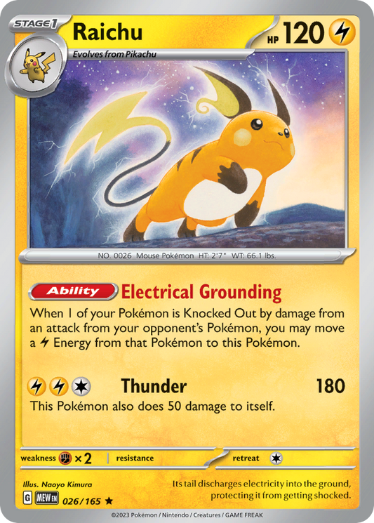 Raichu - 151 - 026