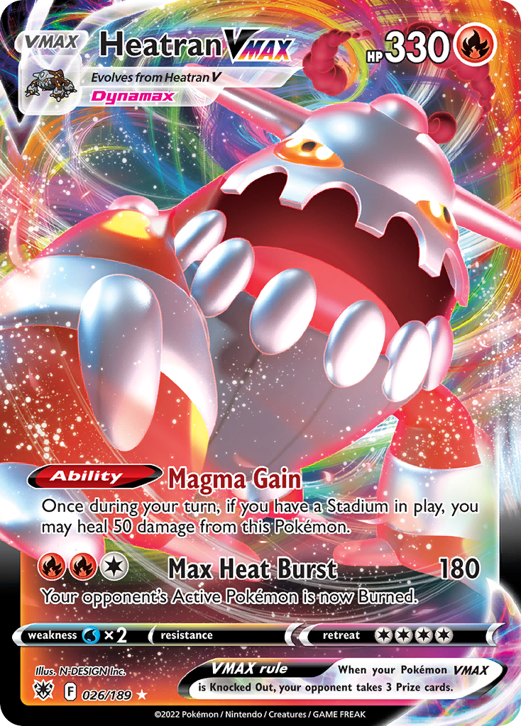 Heatran VMAX - Astral Radiance - 026